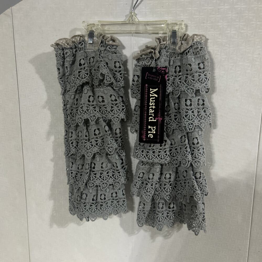Mustard Pie Sage Ankle Flair Kids 7-12 Large Crotchet Knot Leggings